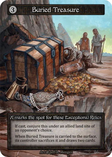 Buried Treasure — Beta — Sorcery: Contested Realms