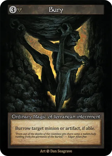 Bury — Beta — Sorcery: Contested Realms
