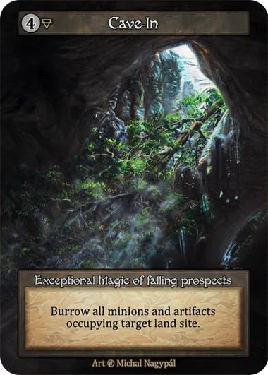 Cave-In — Beta — Sorcery: Contested Realms