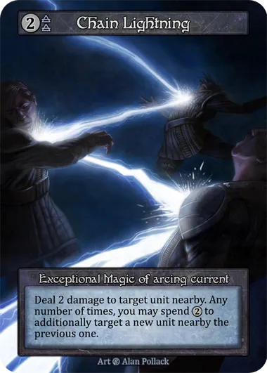 Chain Lightning — Beta — Sorcery: Contested Realms