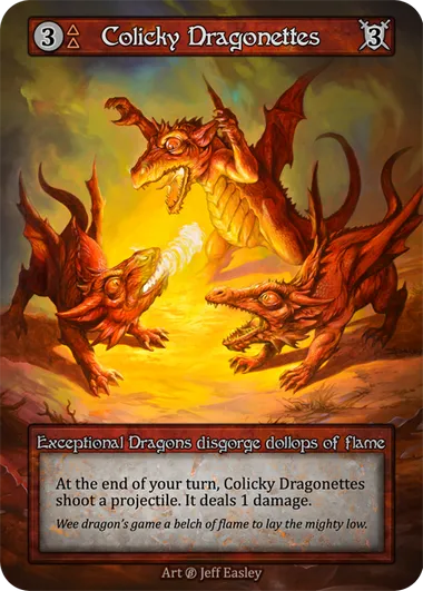 Colicky Dragonettes — Beta — Sorcery: Contested Realms
