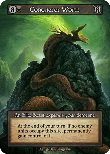 Conqueror Worm — Beta — Sorcery: Contested Realm