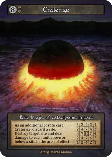 Craterize — Beta — Sorcery: Contested Realms