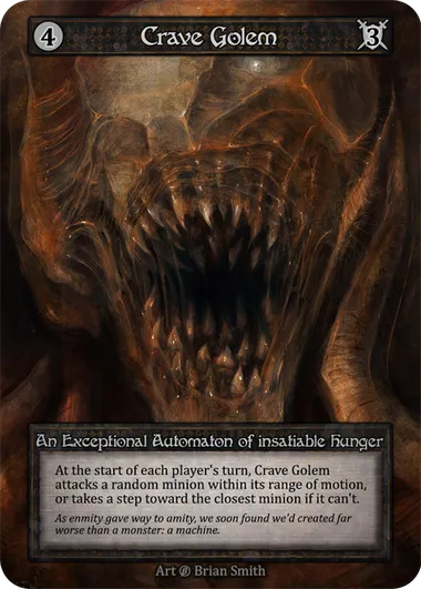 Crave Golem — Beta — Sorcery: Contested Realms