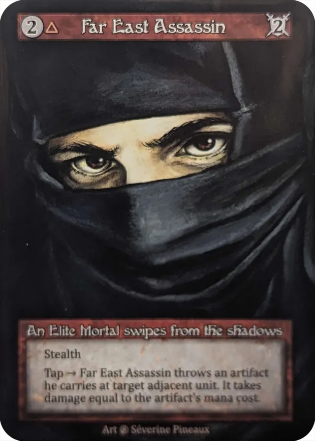 Far East Assassin — Beta - Curios — Sorcery: Contested Realm