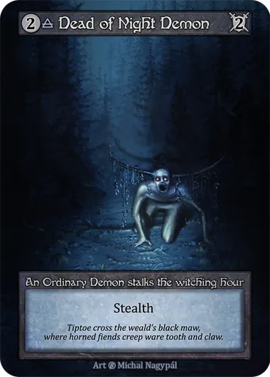 Dead of Night Demon — Beta — Sorcery: Contested Realms