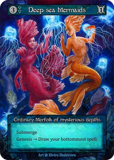 Deep-Sea Mermaids — Beta — Sorcery: Contested Realms