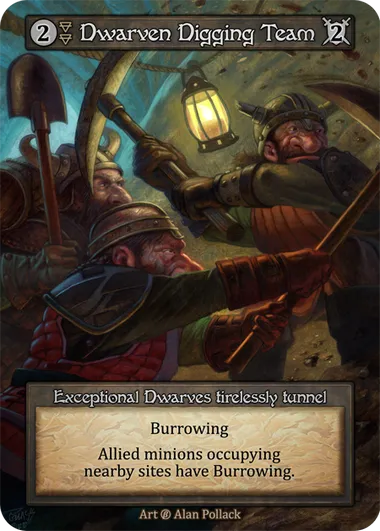 Dwarven Digging Team — Beta — Sorcery: Contested Realms