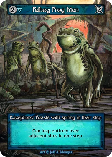 Felbog Frog Men — Beta — Sorcery: Contested Realms