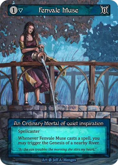 Fenvale Muse — Beta — Sorcery: Contested Realms