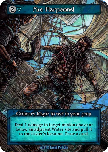 Fire Harpoons! — Beta — Sorcery: Contested Realms