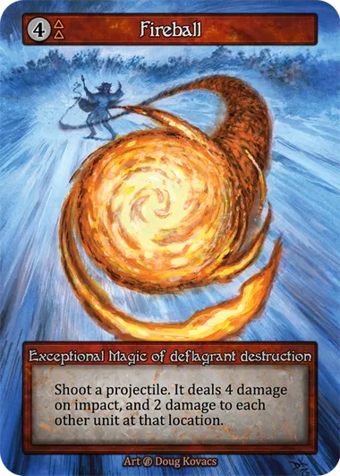 Fireball — Beta — Sorcery: Contested Realms