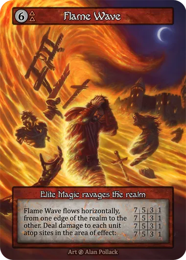 Flame Wave — Beta — Sorcery: Contested Realms