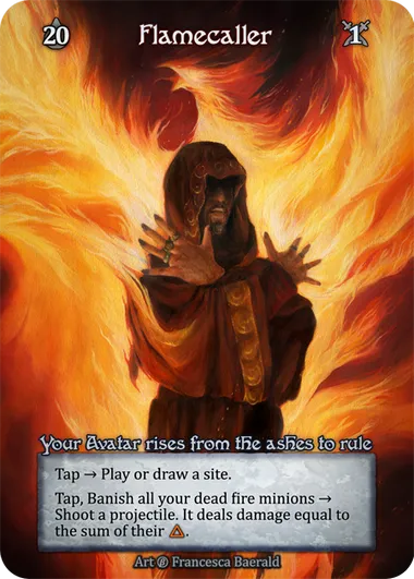 Flamecaller — Beta — Sorcery: Contested Realms