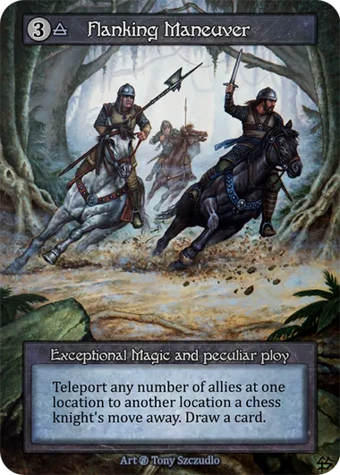 Flanking Maneuver — Beta — Sorcery: Contested Realms