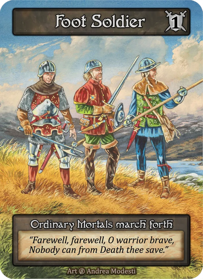 Foot Soldier 2 — Beta — Sorcery: Contested Realm