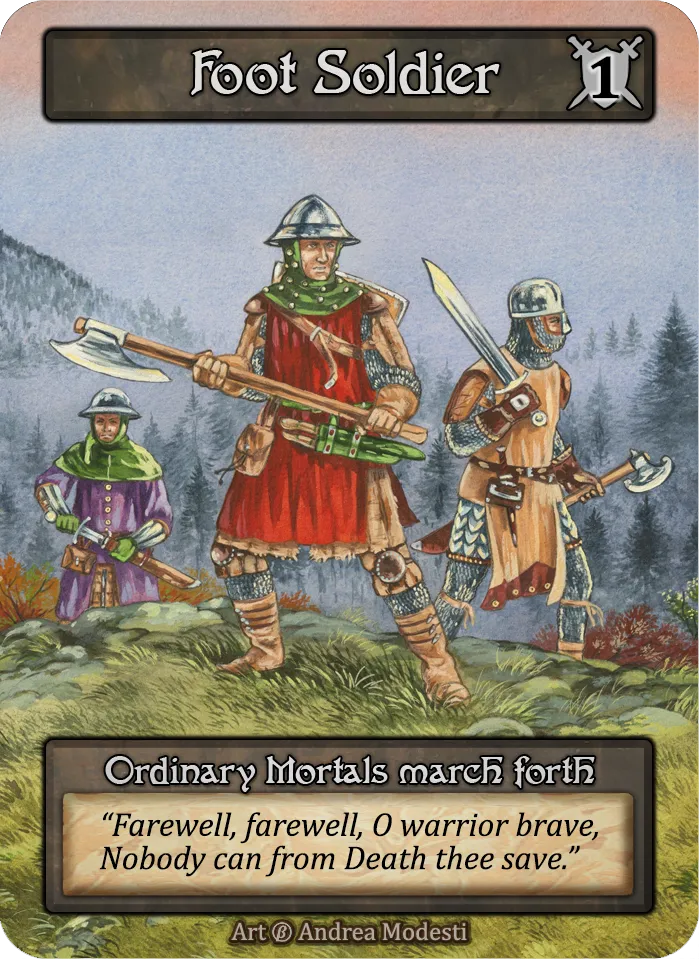 Foot Soldier 3 — Beta — Sorcery: Contested Realm