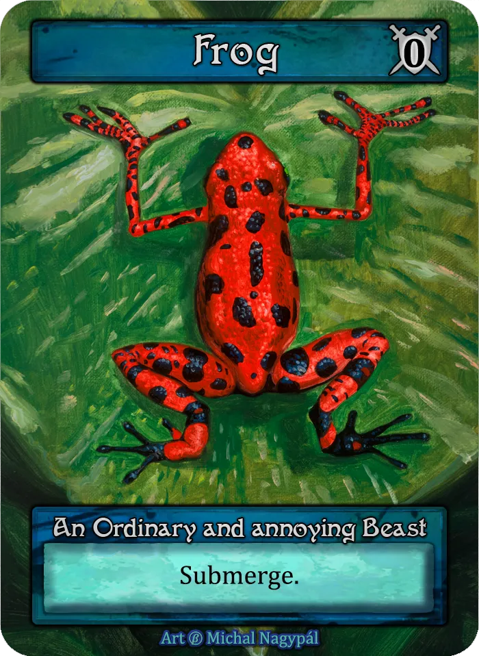 Frog (Red) — Beta — Sorcery: Contested Realm