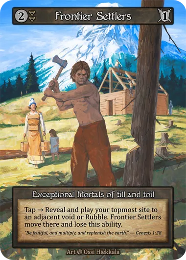Frontier Settlers — Beta — Sorcery: Contested Realms
