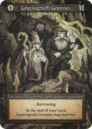 Gneissgnath Gnomes — Beta — Sorcery: Contested Realms