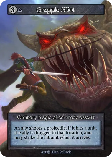 Grapple Shot — Beta — Sorcery: Contested Realms