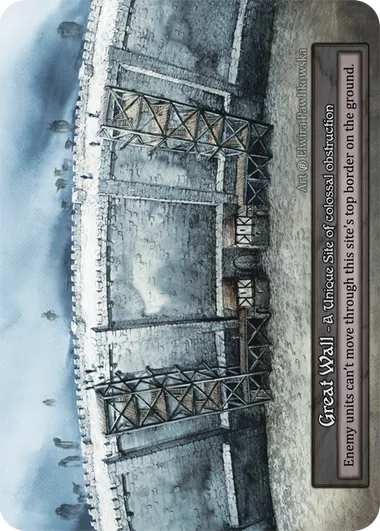 Great Wall — Beta — Sorcery: Contested Realm