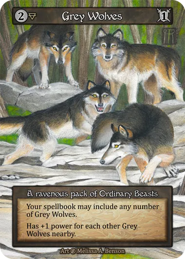 Grey Wolves — Beta — Sorcery: Contested Realms