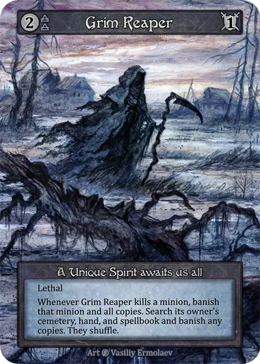 Grim Reaper — Beta — Sorcery: Contested Realm