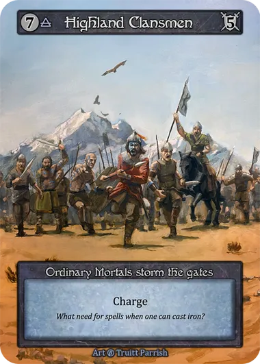 Highland Clansmen — Beta — Sorcery: Contested Realms