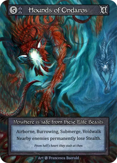Hounds of Ondaros — Beta — Sorcery: Contested Realms