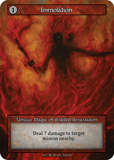 Immolation — Beta — Sorcery: Contested Realms