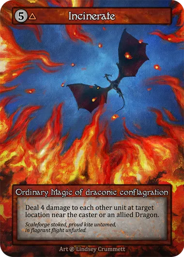 Incinerate — Beta — Sorcery: Contested Realms