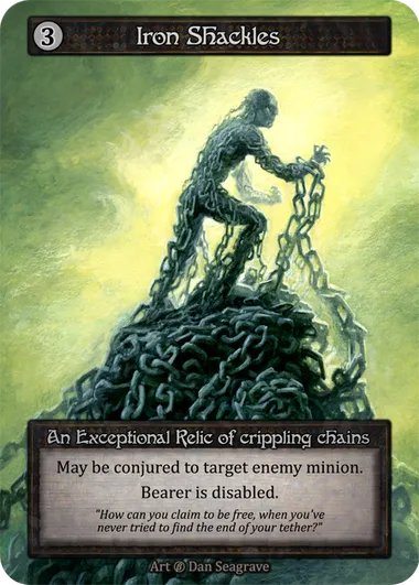 Iron Shackles — Beta — Sorcery: Contested Realms