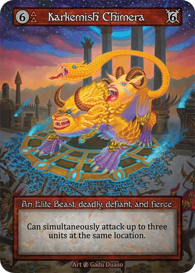 Karkemish Chimera — Beta — Sorcery: Contested Realms