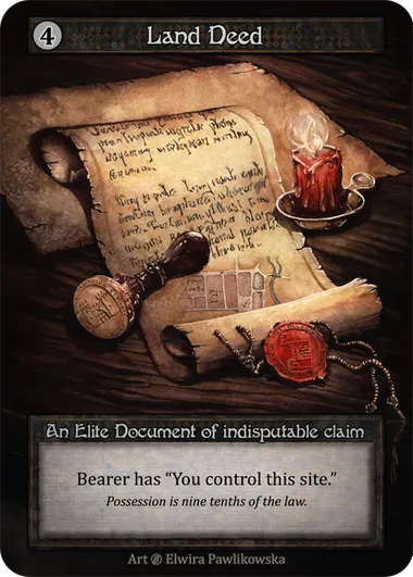 Land Deed — Beta — Sorcery: Contested Realms
