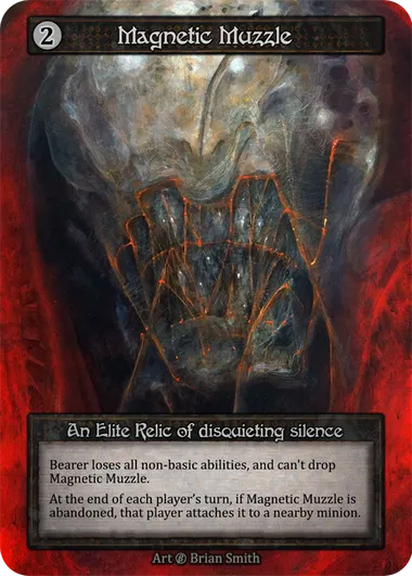 Magnetic Muzzle — Beta — Sorcery: Contested Realms