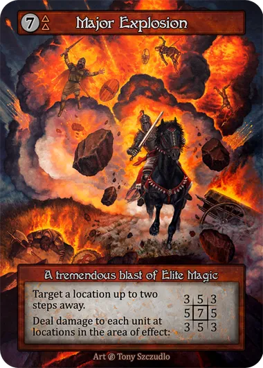 Major Explosion — Beta — Sorcery: Contested Realms