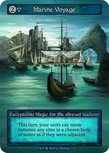 Marine Voyage — Beta — Sorcery: Contested Realms