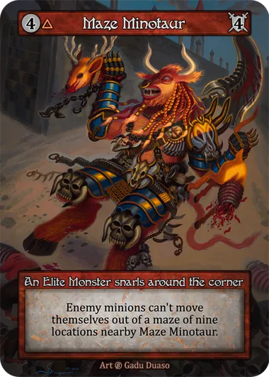 Maze Minotaur — Beta — Sorcery: Contested Realms
