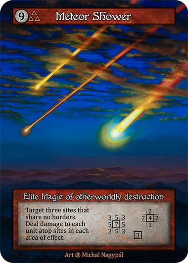 Meteor Shower — Beta — Sorcery: Contested Realms