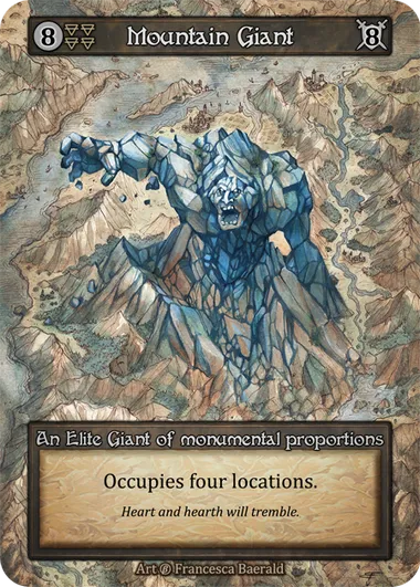 Mountain Giant — Beta — Sorcery: Contested Realms