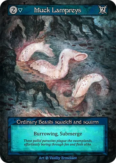 Muck Lampreys — Beta — Sorcery: Contested Realms