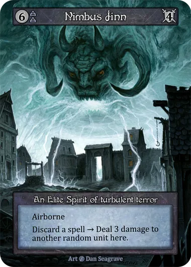 Nimbus Jinn — Beta — Sorcery: Contested Realms