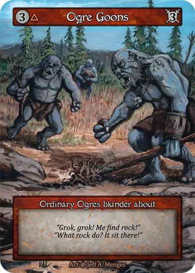 Ogre Goons — Beta — Sorcery: Contested Realms