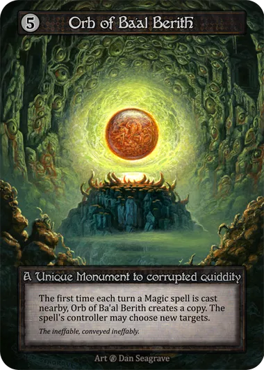 Orb of Ba'al Berith — Beta — Sorcery: Contested Realms
