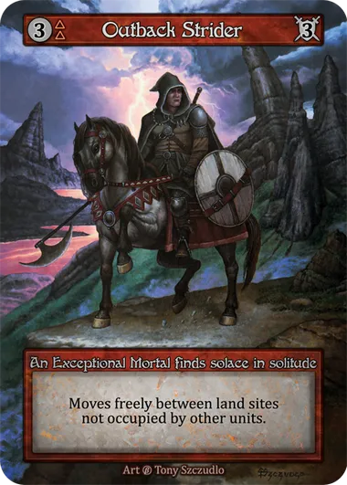 Outback Strider — Beta — Sorcery: Contested Realms