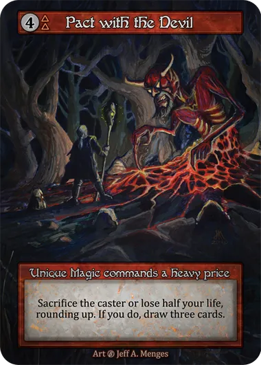 Pact with the Devil from Beta - Sorcery: Contested Realm