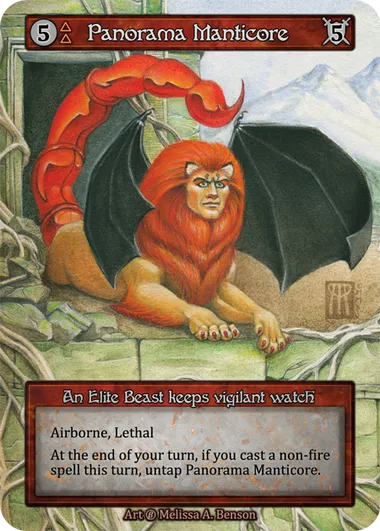 Panorama Manticore — Beta — Sorcery: Contested Realms