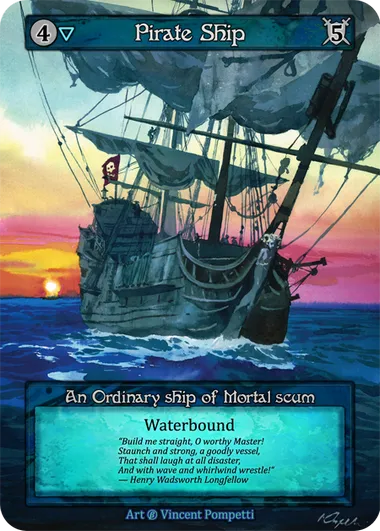 Pirate Ship — Beta — Sorcery: Contested Realms