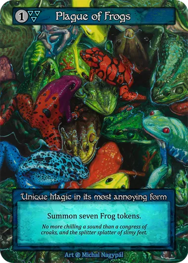 Plague of Frogs — Beta — Sorcery: Contested Realms